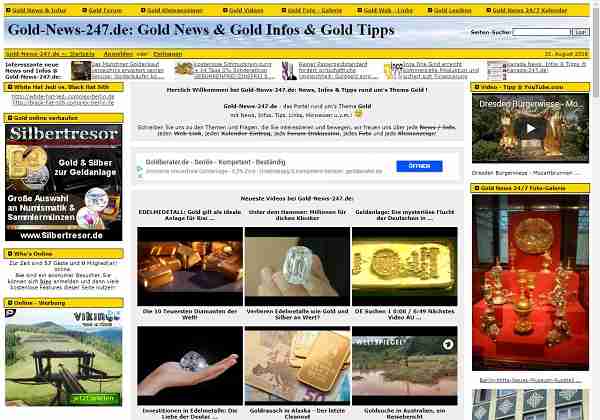 Gold-News-24/7.de - News, Infos & Tipps rund um's Thema Gold