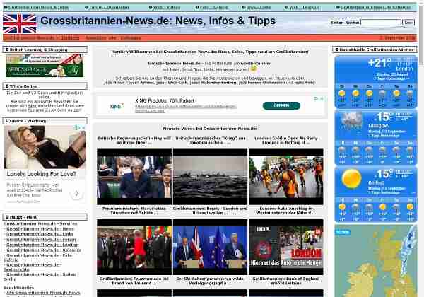 Grossbritannien-News.de - News, Infos, Tipps rund um Großbritannien
