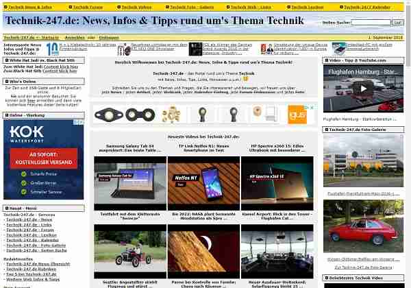 Technik-24/7.de - News, Infos & Tipps rund um's Thema Technik