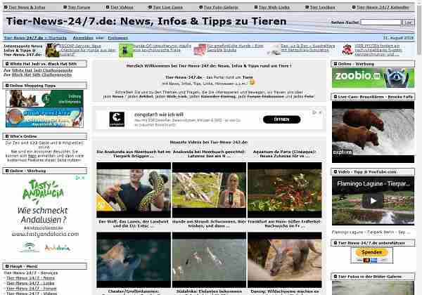 Tier-News-24/7.de - News, Infos & Tipps zu Tieren