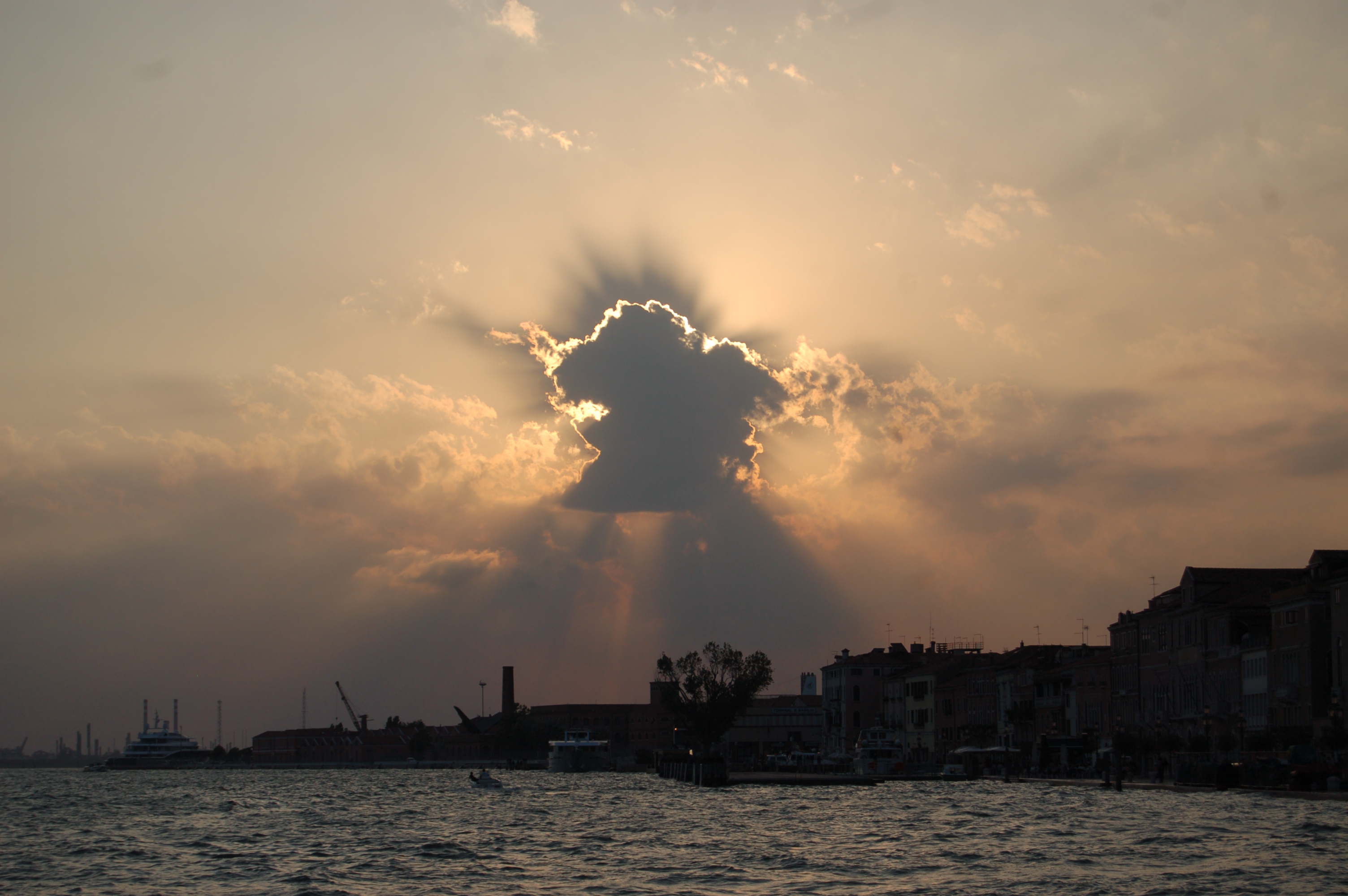 Wetterfront Venedig (Juli 2017)